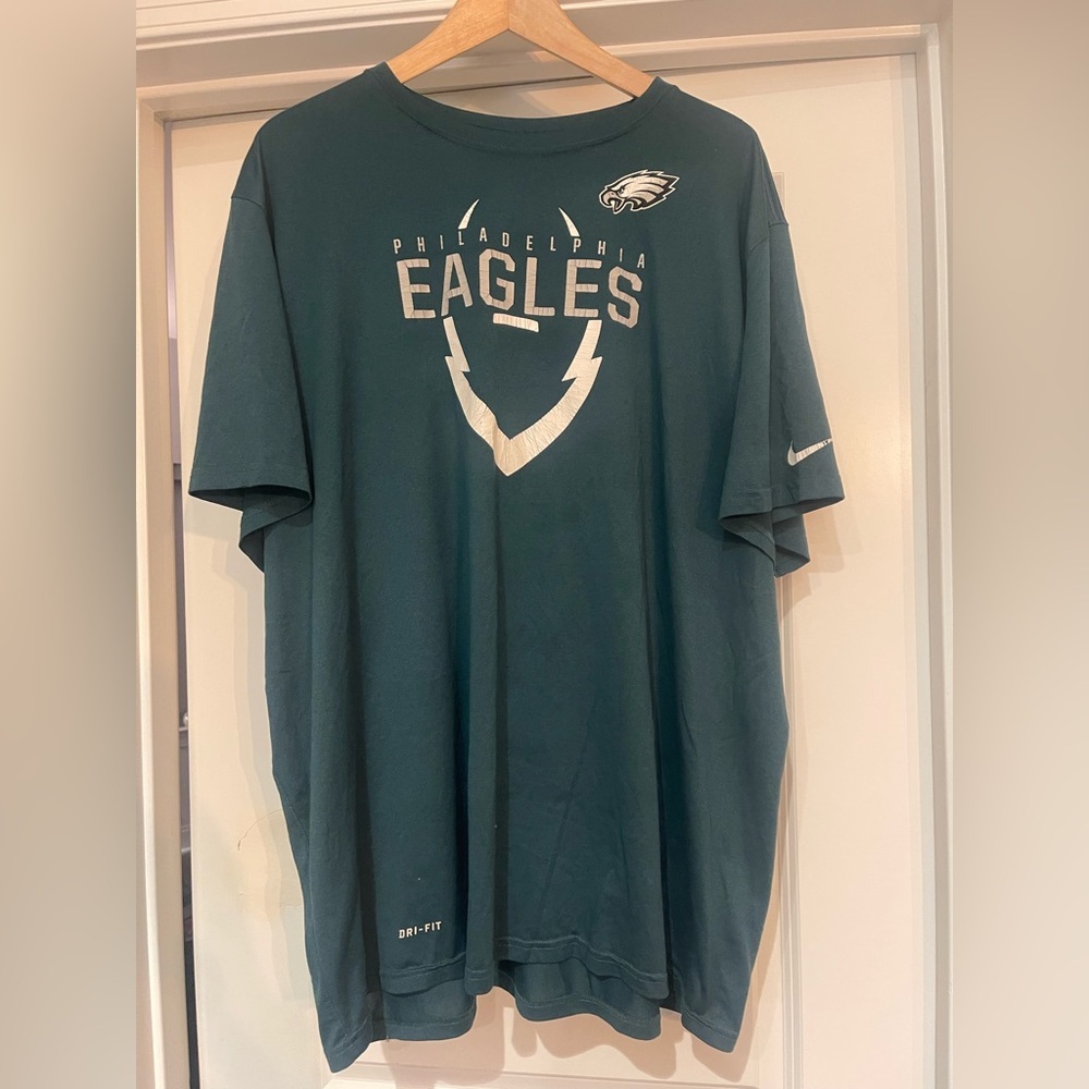 Nike Philadelphia Eagles Teal Short Sleeve Tee